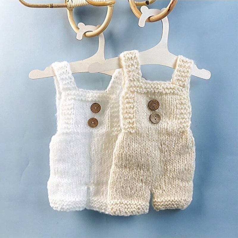 Infant Photography Props Outfit - Pasgeboren fotografie rekwisieten zachte mohair gebreide
