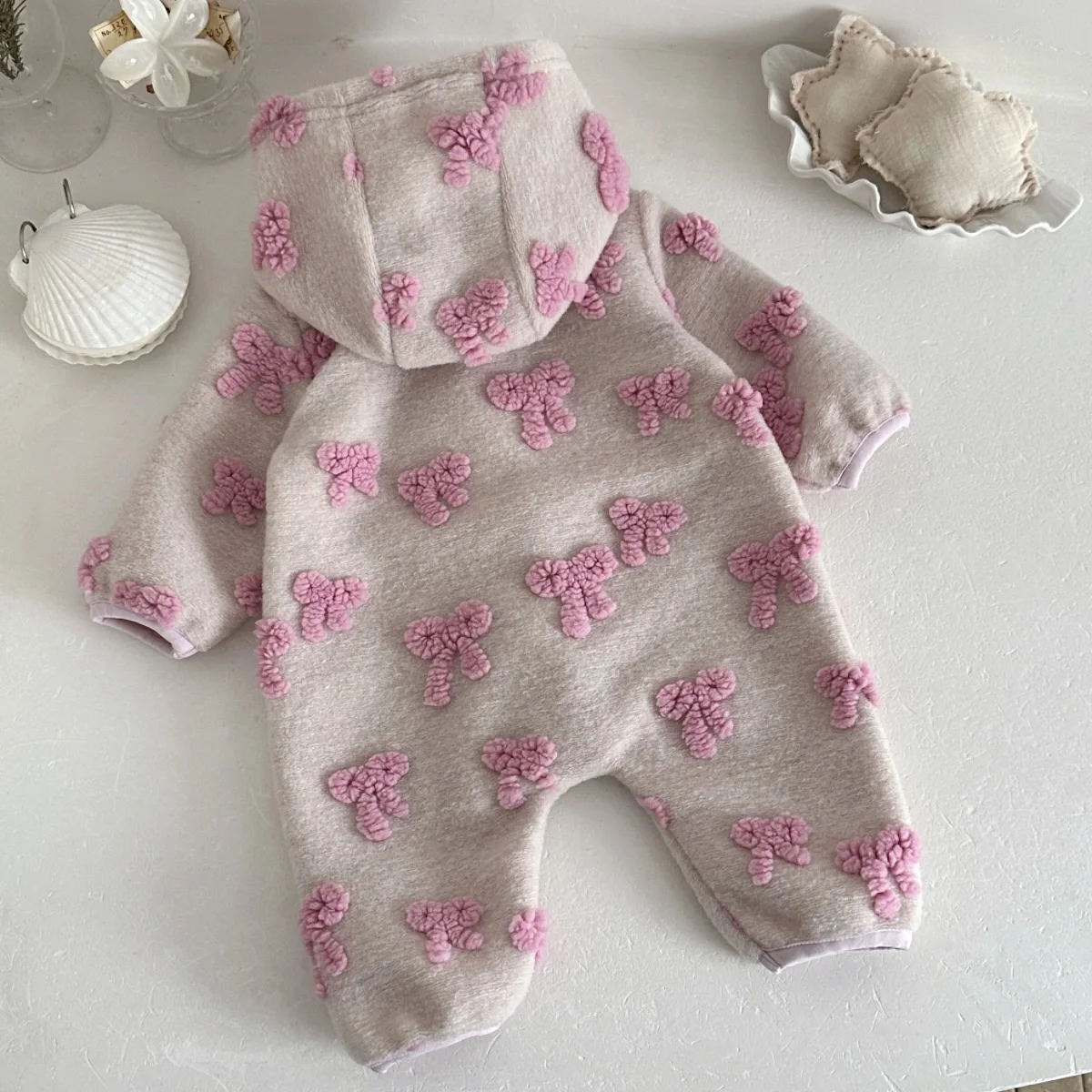 Baby meisjes romper met capuch - Newborn Baby Girl Romper Floral recensie en prijs