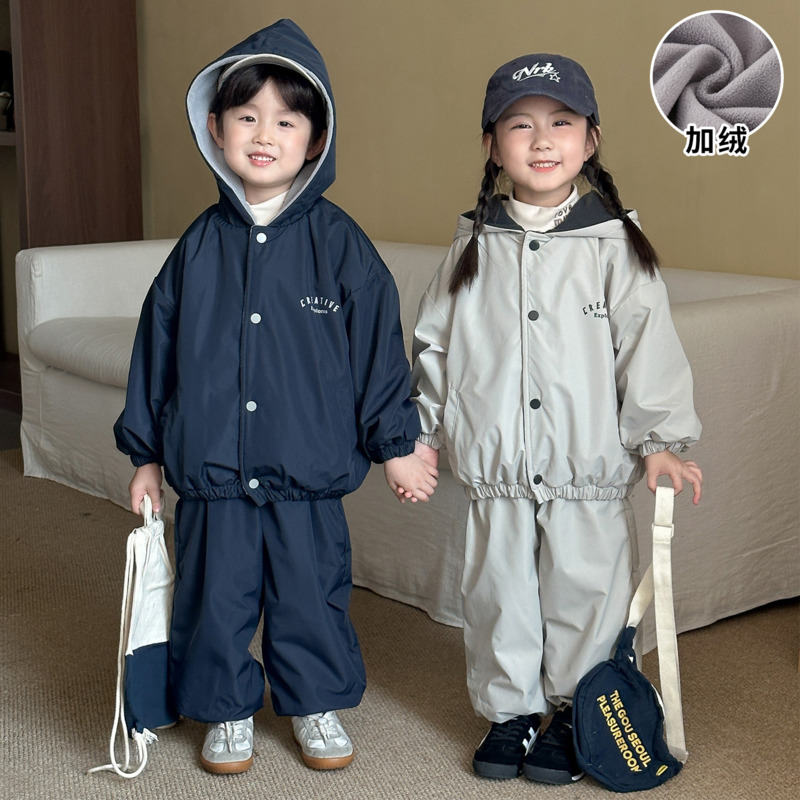 Jongens Meisjes Hoodie 2-delig - Toddler Boy Winter Fleece Jacket recensie en prijs