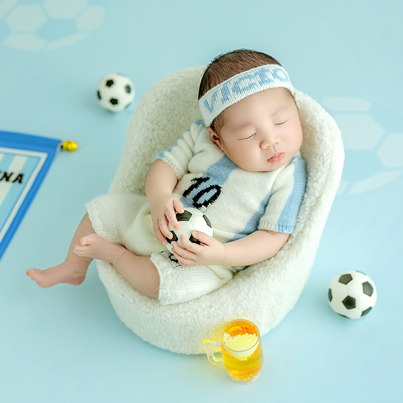 Voetbal Baby Thema Pasgeboren  - Infant Photography Props Outfit recensie en prijs