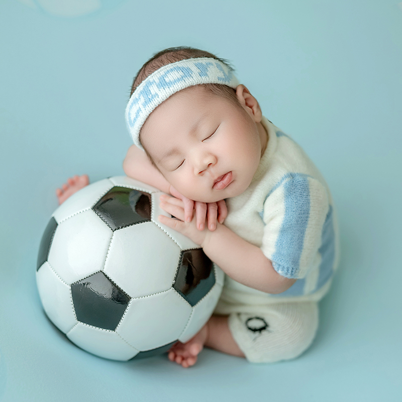 Voetbal Baby Thema Pasgeboren  - Infant Photography Props Outfit recensie en prijs