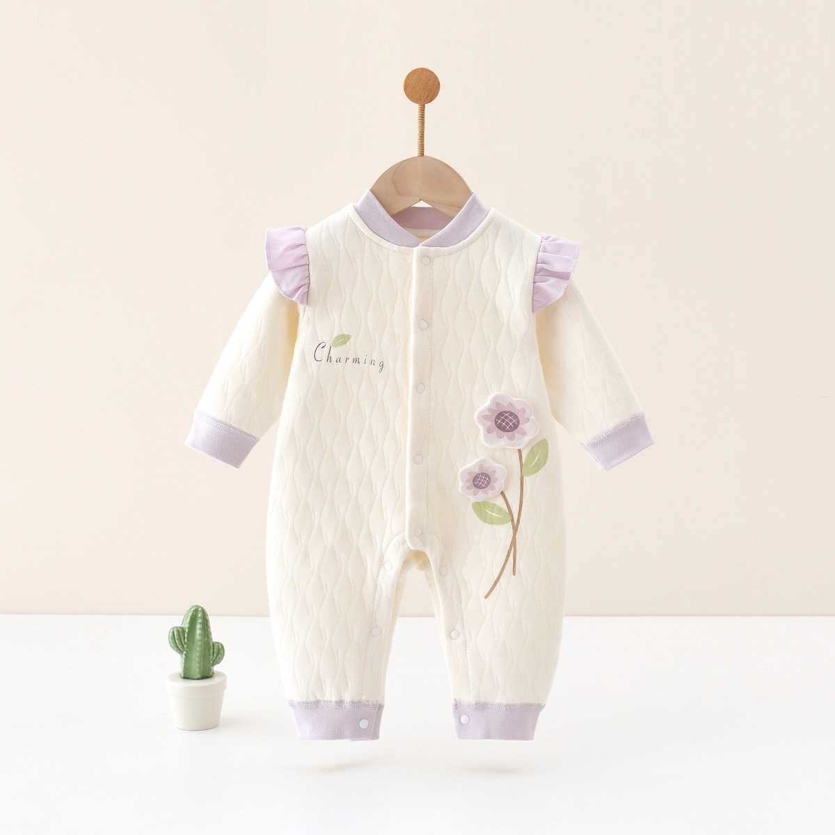Baby meisje schattige kleding  - Newborn Baby Girl Romper Floral recensie en prijs