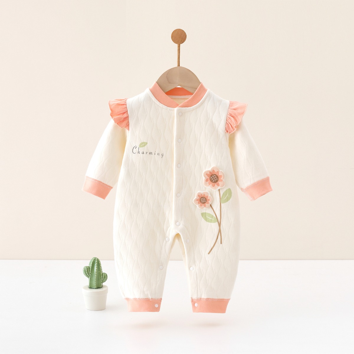 Baby meisje schattige kleding  - Newborn Baby Girl Romper Floral recensie en prijs
