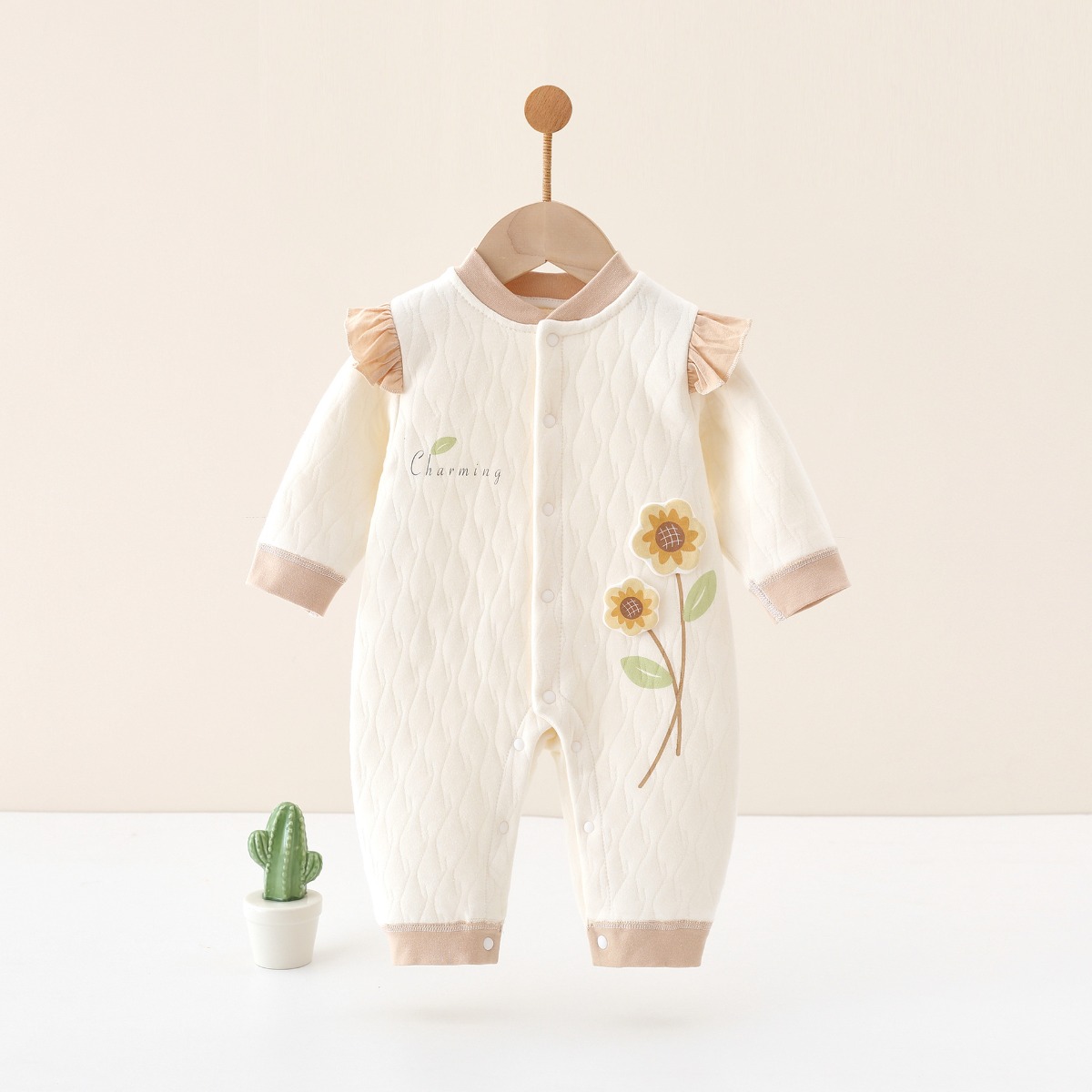 Baby meisje schattige kleding  - Newborn Baby Girl Romper Floral recensie en prijs